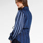 Denim Tales Drawstring Shirt - Dark Blue