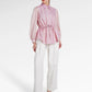 Denim Tales Drawstring Shirt - Pink