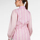 Denim Tales Drawstring Shirt - Pink
