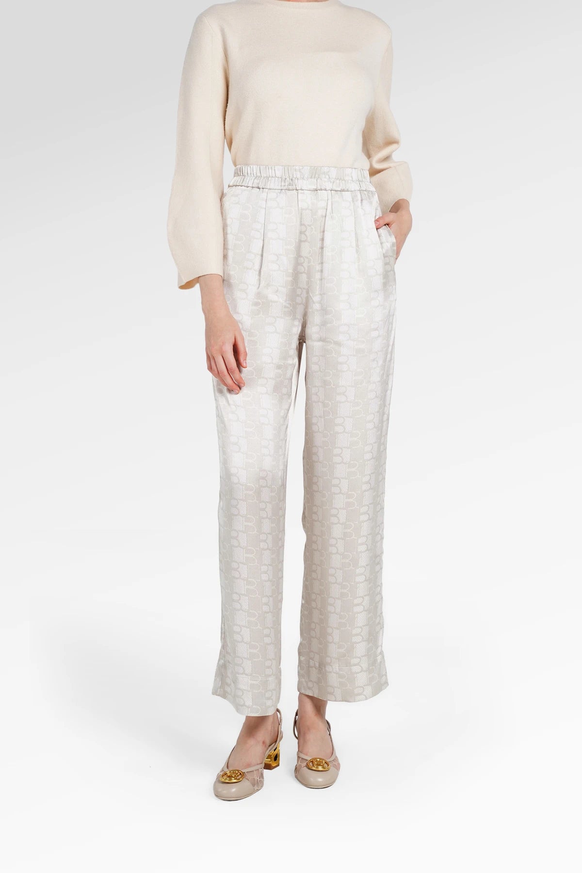 Denim Tales Pants - Cream