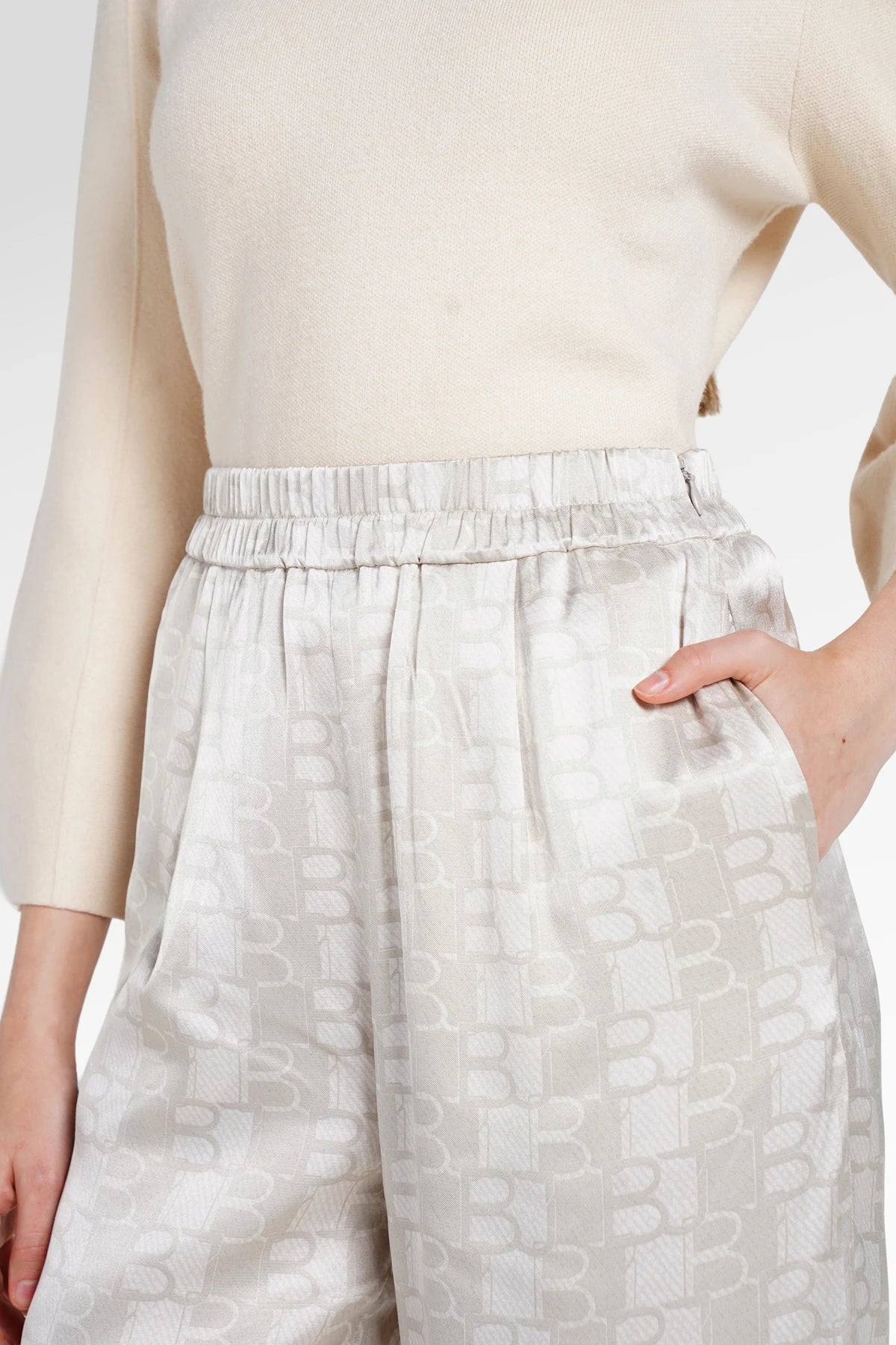 Denim Tales Pants - Cream
