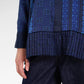 Denim Tales Pleated Panel Shirt - Dark Blue
