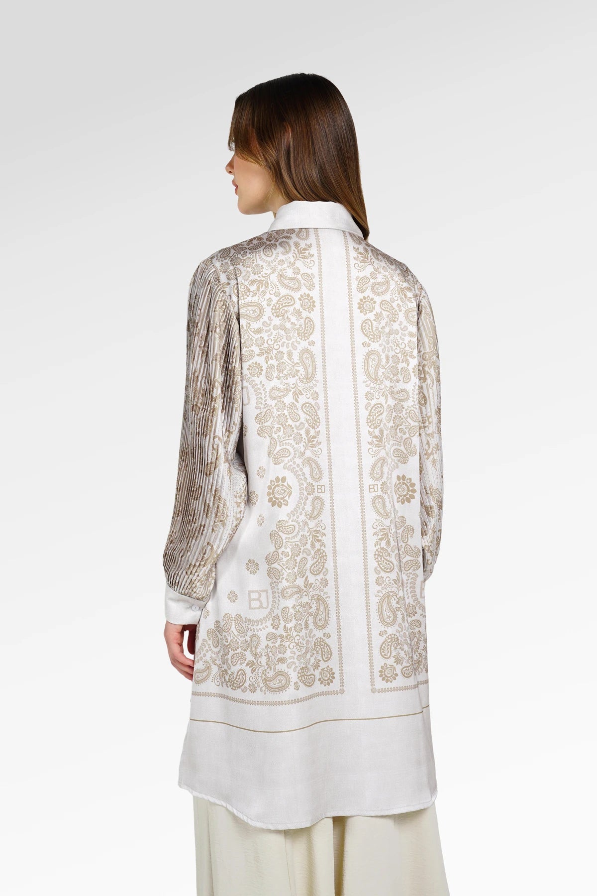 Denim Tales Tunic - Cream