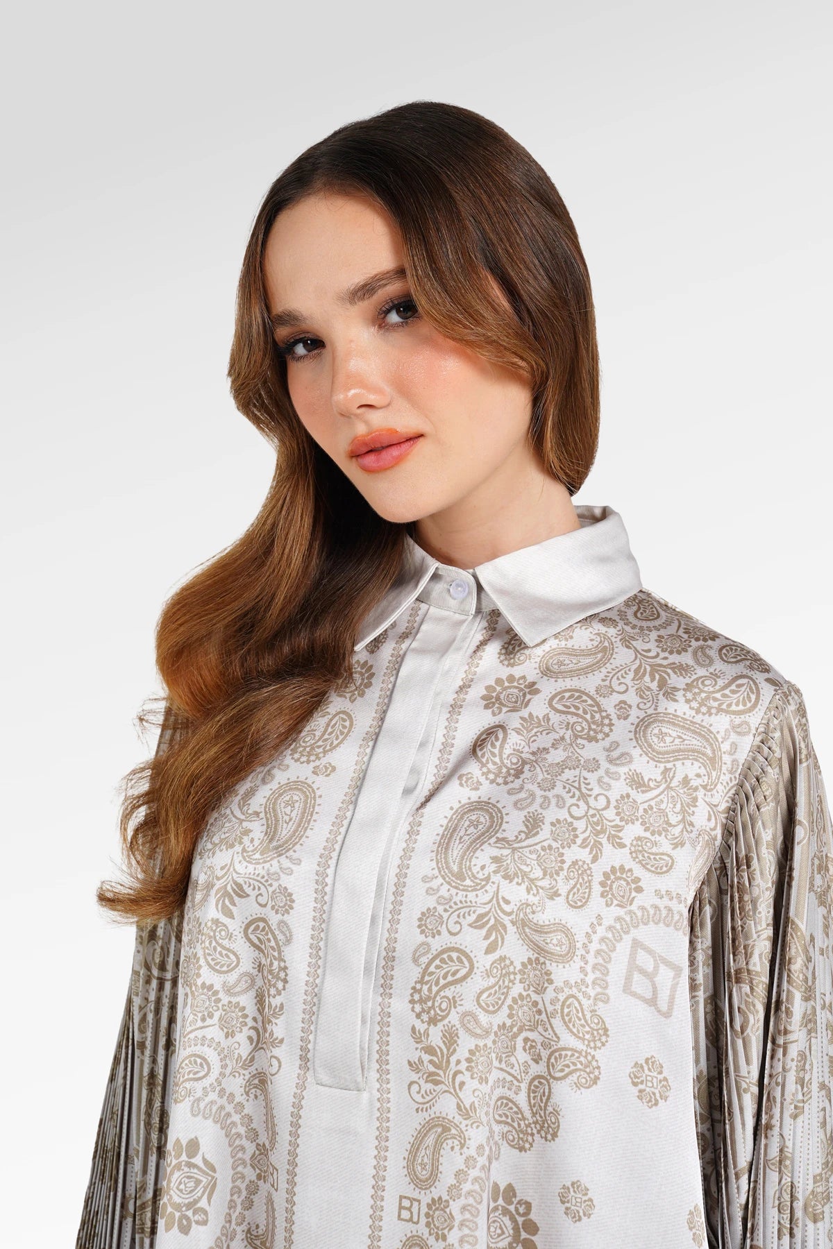 Denim Tales Tunic - Cream