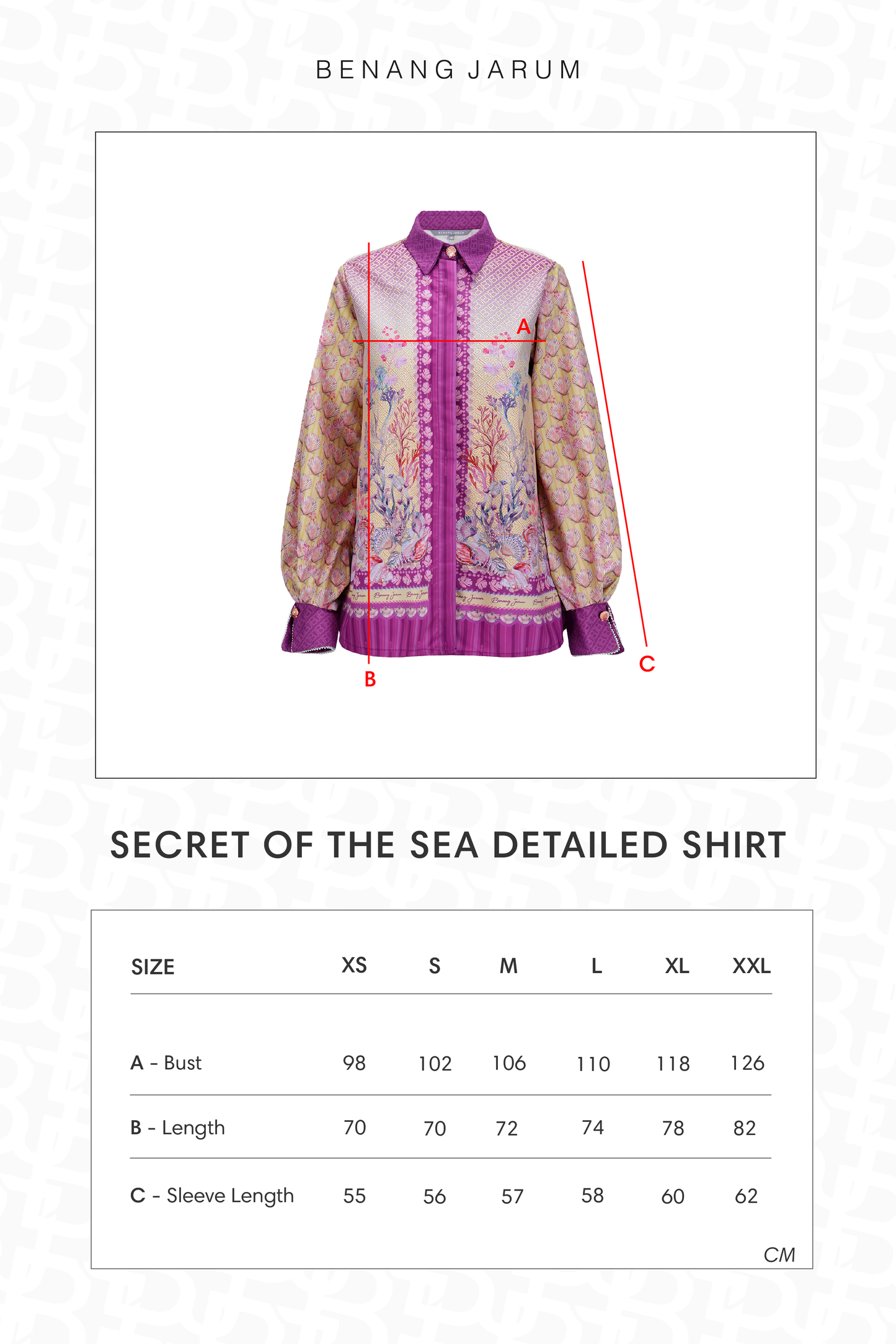 Secret Of The Sea Detailed Shirt - Algae
