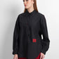 Detail Patch Shirt - Black