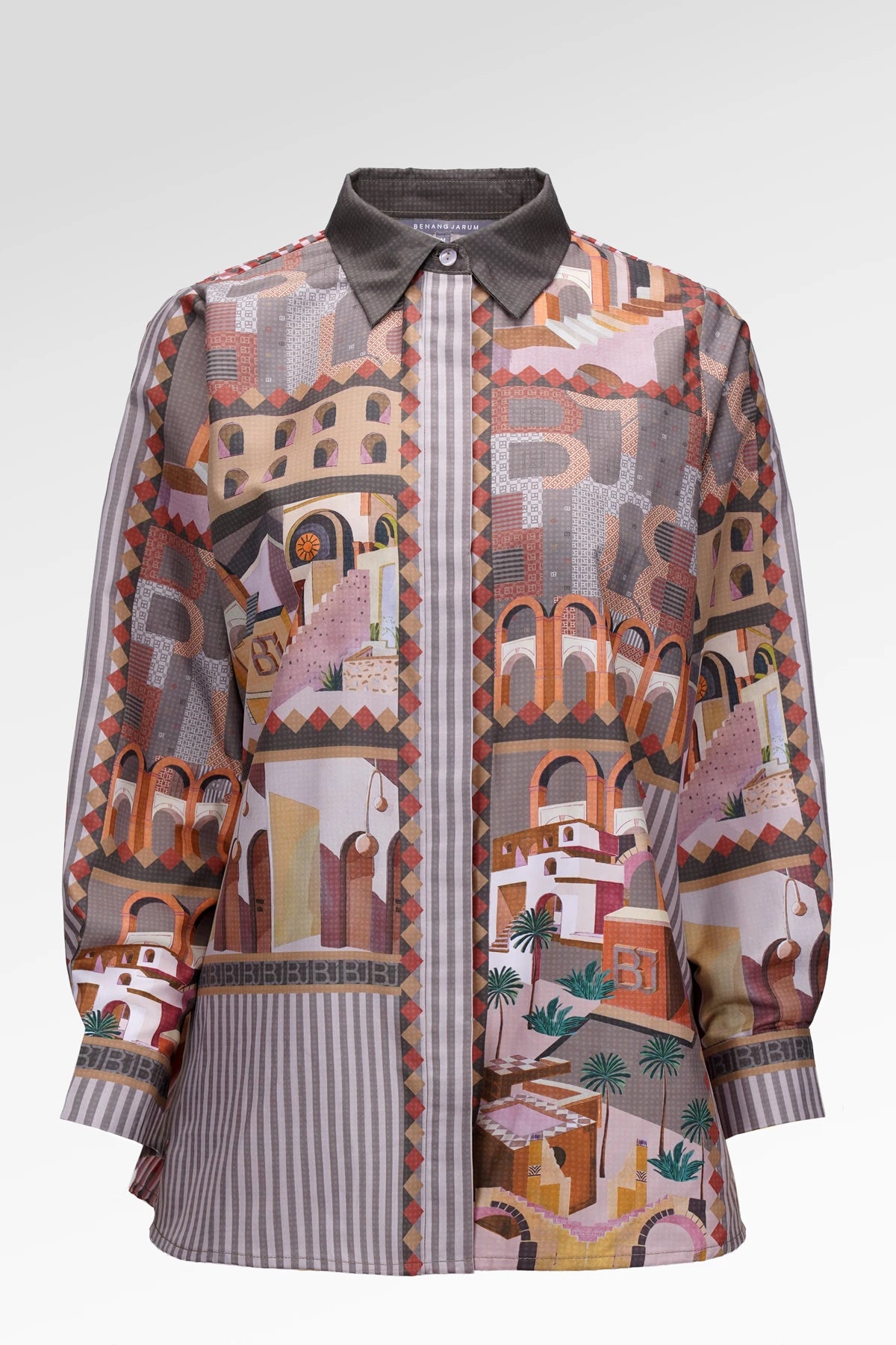Dreamscape Back Detail Shirt - Como