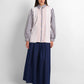 Dreamscape Back Pleated Lace Shirt - Malibu