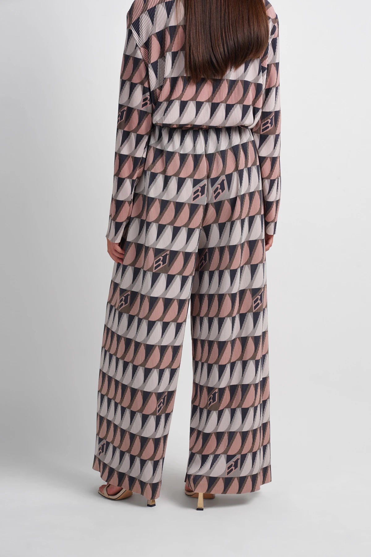 Dreamscape Basic Pleated Pants - Como