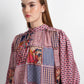 Dreamscape Button Blouse - Monaco