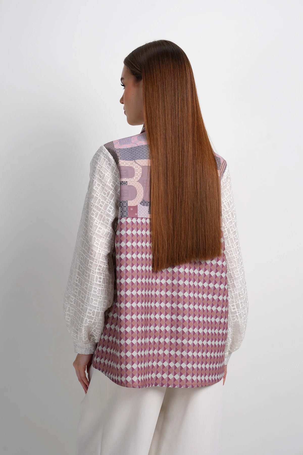 Dreamscape Embroidery Lace Shirt - Rivera