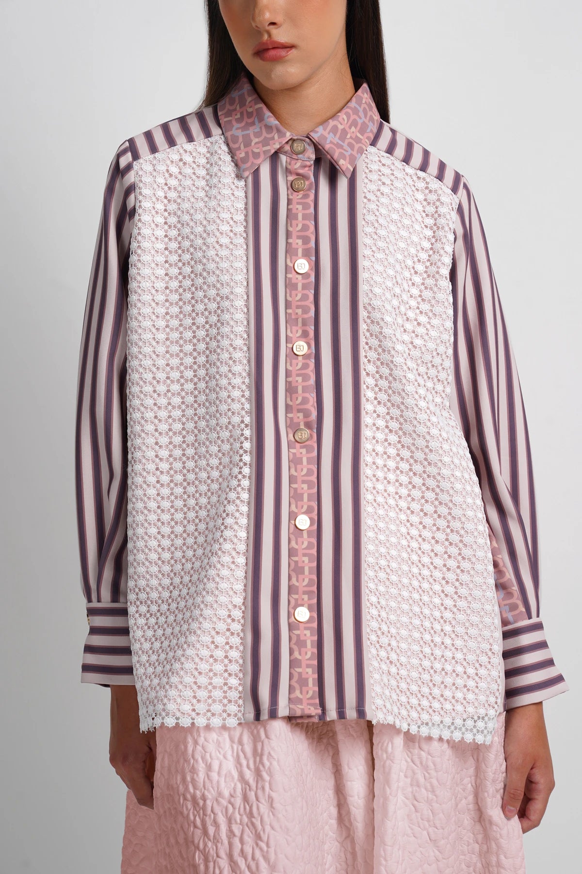 Dreamscape Lace Shirt - Rivera
