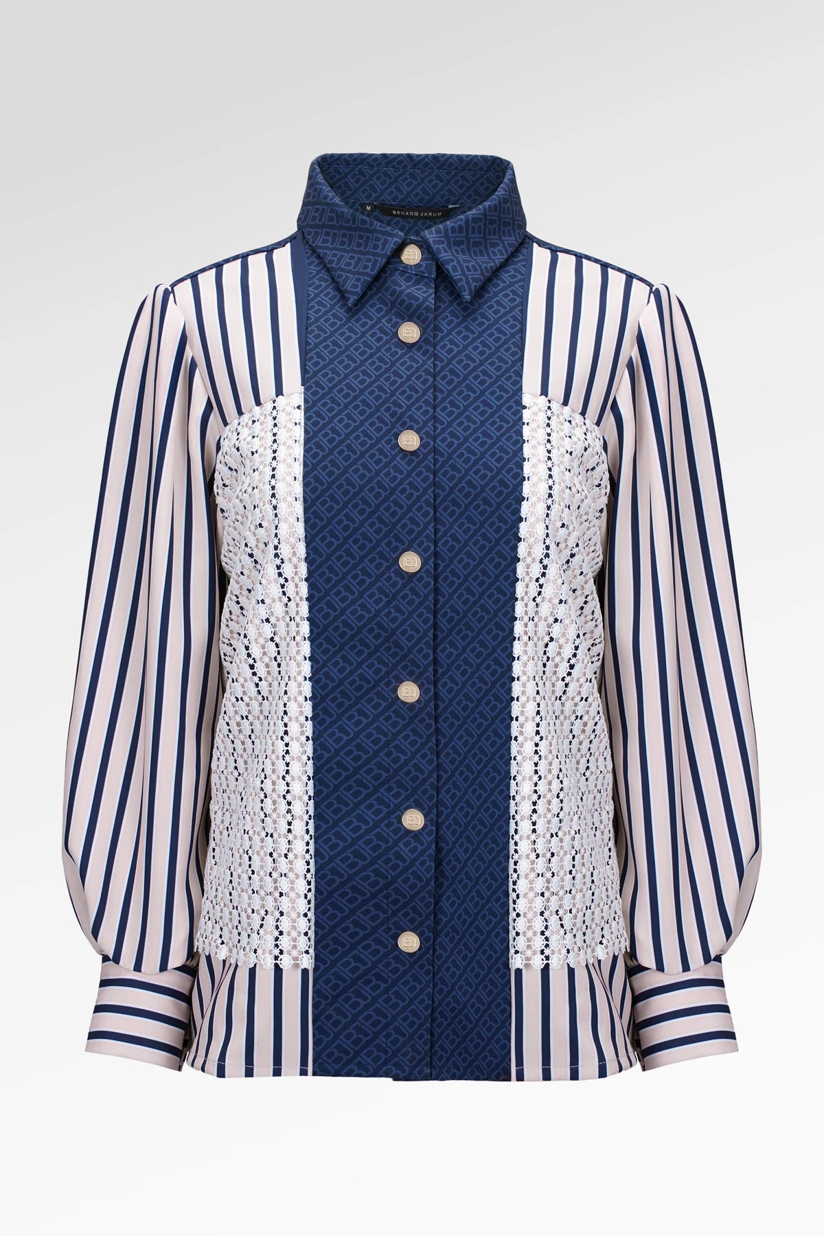 Dreamscape Layered Lace Shirt - Malibu