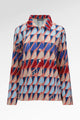 Dreamscape Pleated Basic Shirt - Monaco