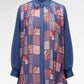 Dreamscape Pleated Shirt - Malibu