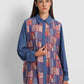 Dreamscape Pleated Shirt - Malibu