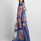 Dreamscape Pleated Shirt Dress - Malibu
