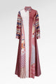 Dreamscape Pleated Shirt Dress - Monaco