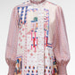 Dreamscape Ruffle Shirt - Riviera