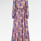 Dreamscape Smocked Sheer Dress - Malibu