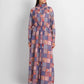 Dreamscape Smocked Sheer Dress - Malibu