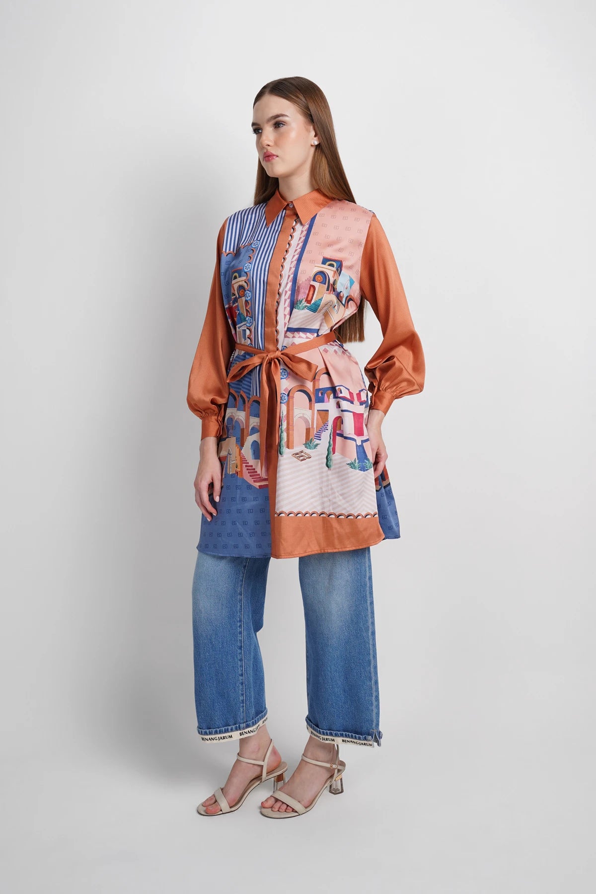 Dreamscape Tunic Shirt - Monaco