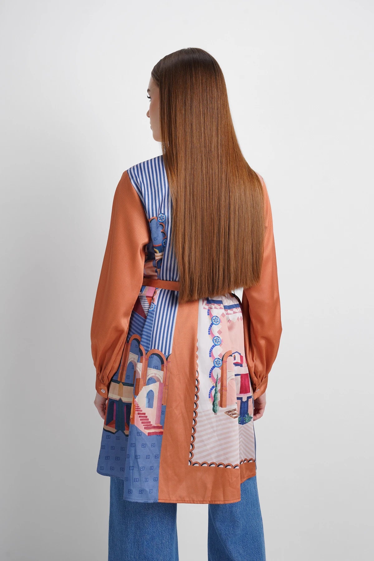 Dreamscape Tunic Shirt - Monaco