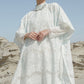 Amora Embroidery Kaftan - Sky Blue