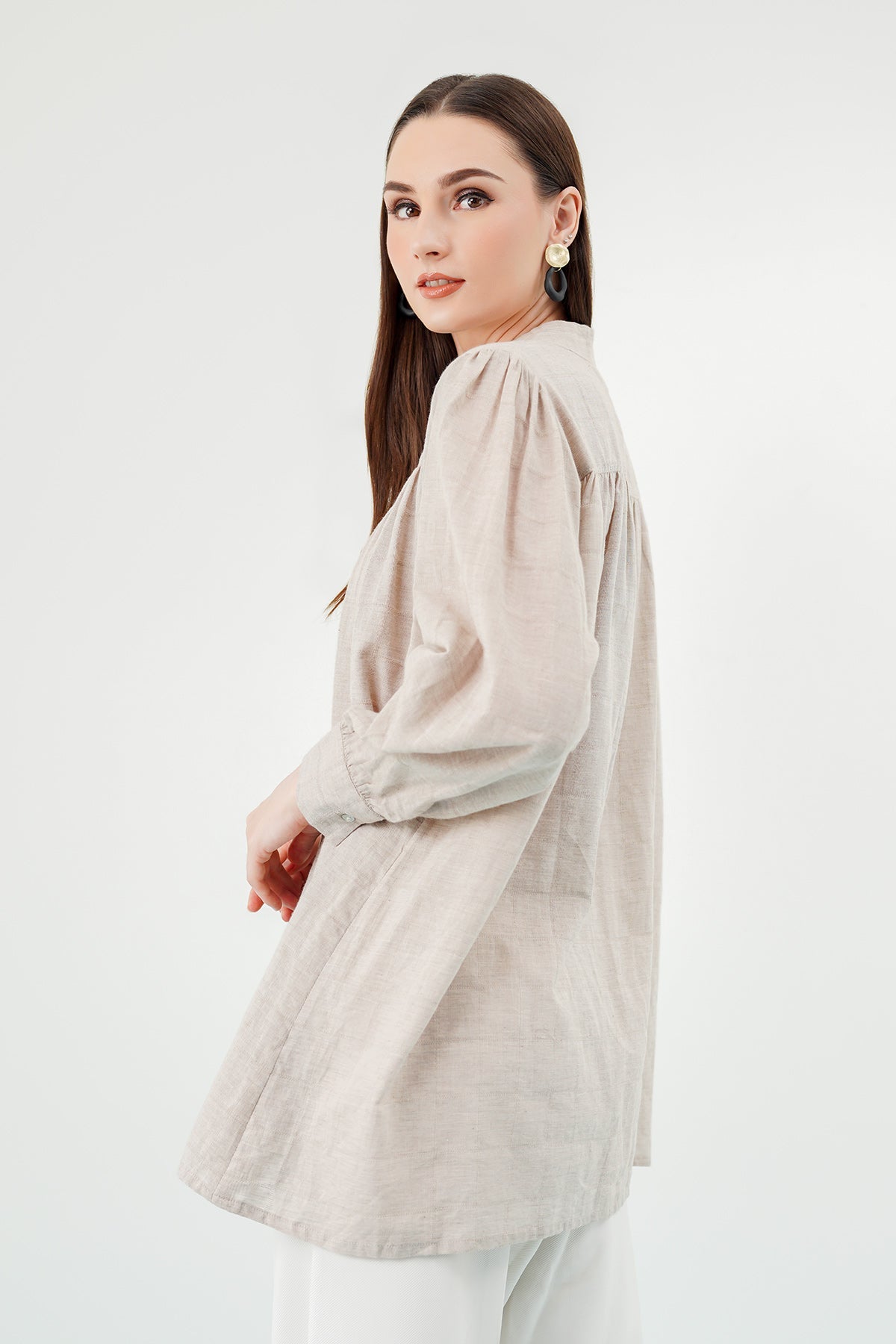 Zaline Shirt - Light Brown