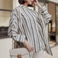 Oslo Shirt - Grey Stripes