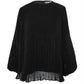 Ciara Pleated Blouse - Black