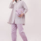 Double Button Shirt - Purple
