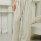 Kathy Wide Leg Pants - Sand
