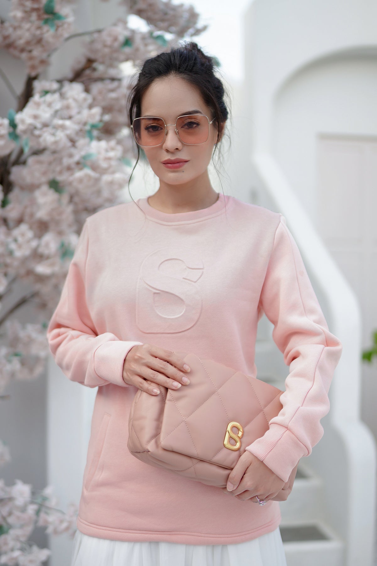 Pink Audrey Sweatshirt
