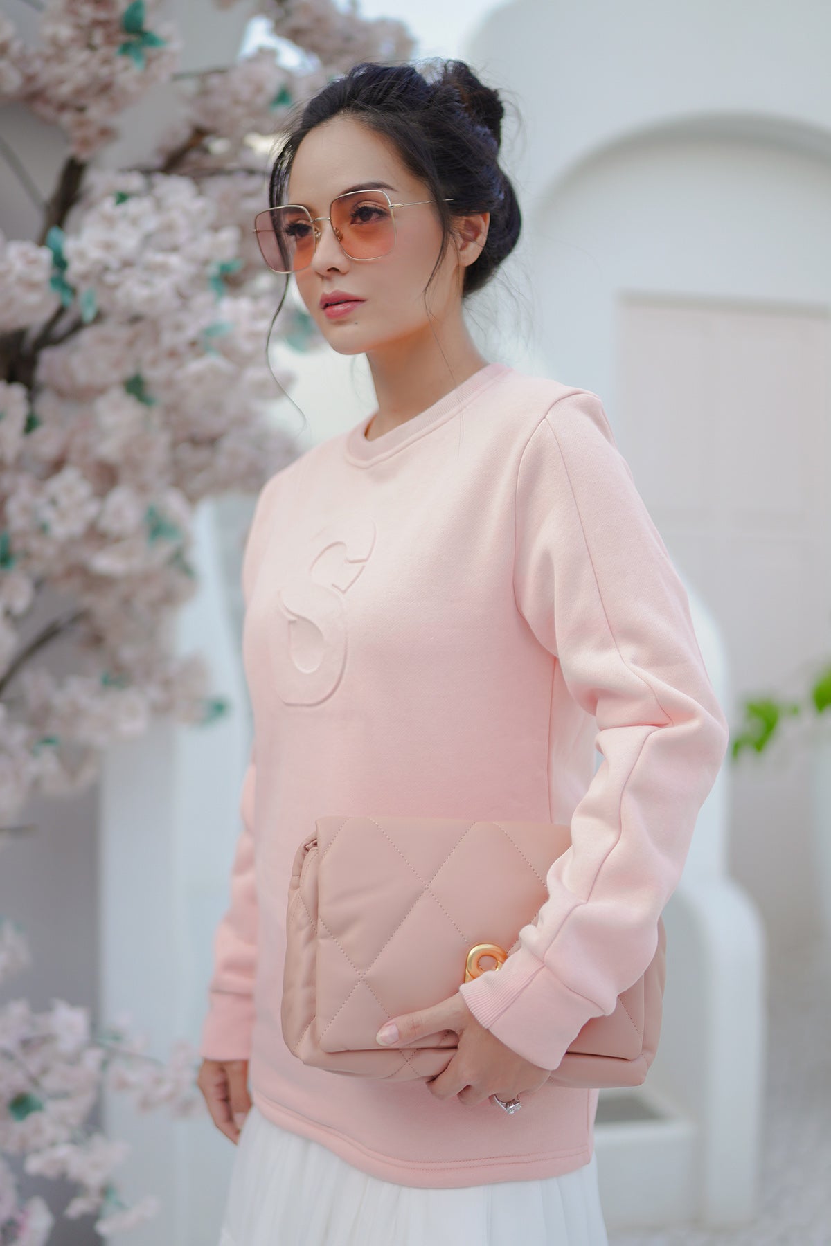 Pink Audrey Sweatshirt
