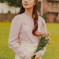 Jane Button Cardigan - Lilac