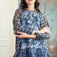 Wonderful Harmony Ruffle Tunic - Navy