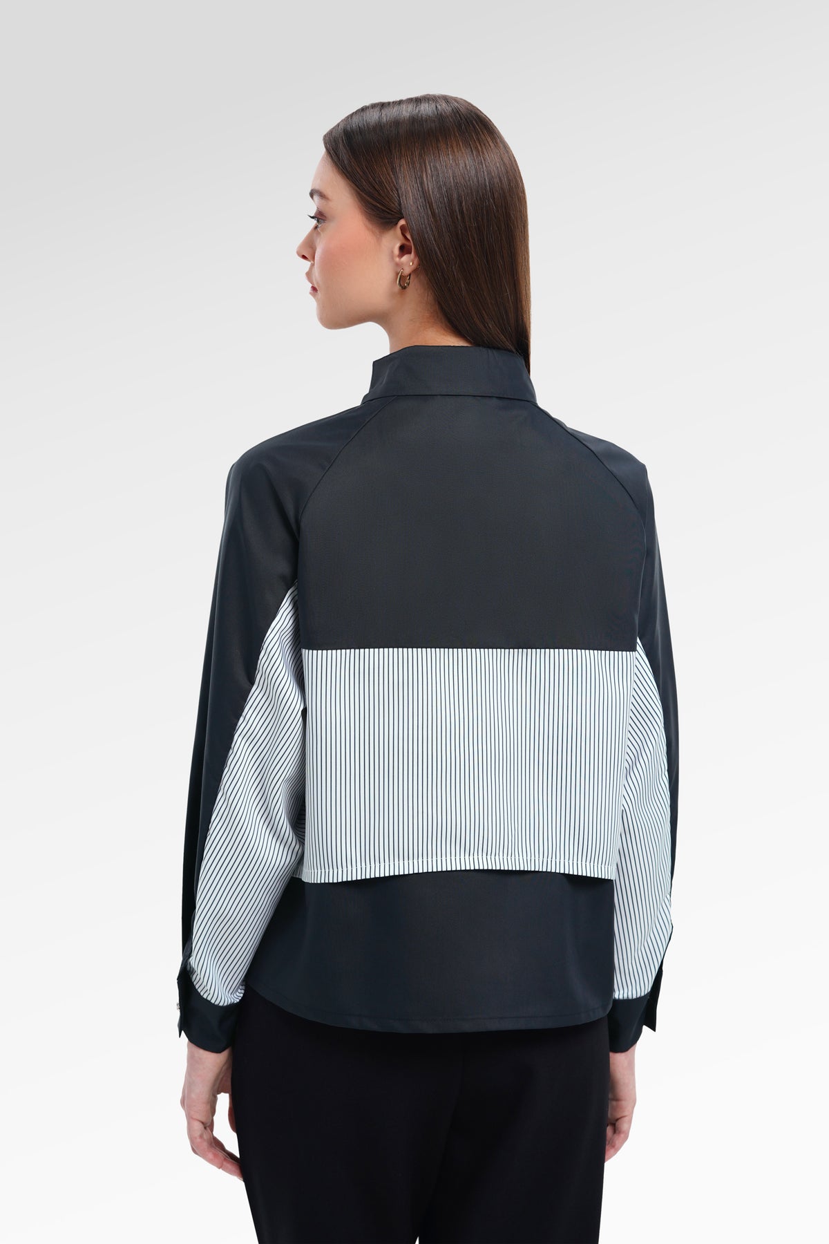 Dakota Embroidery Shirt - Navy