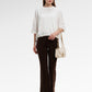 Danika Batwing Blouse - White