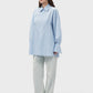 Daphne Oversize Shirt - Powder Blue