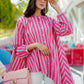 Elina Asymmetrical Top - Pink
