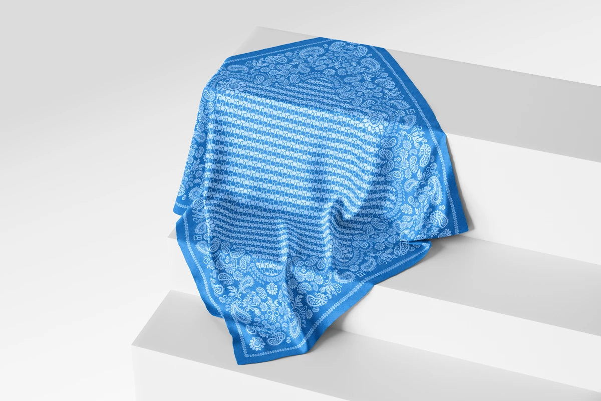 Denim Tales Scarf - Blue
