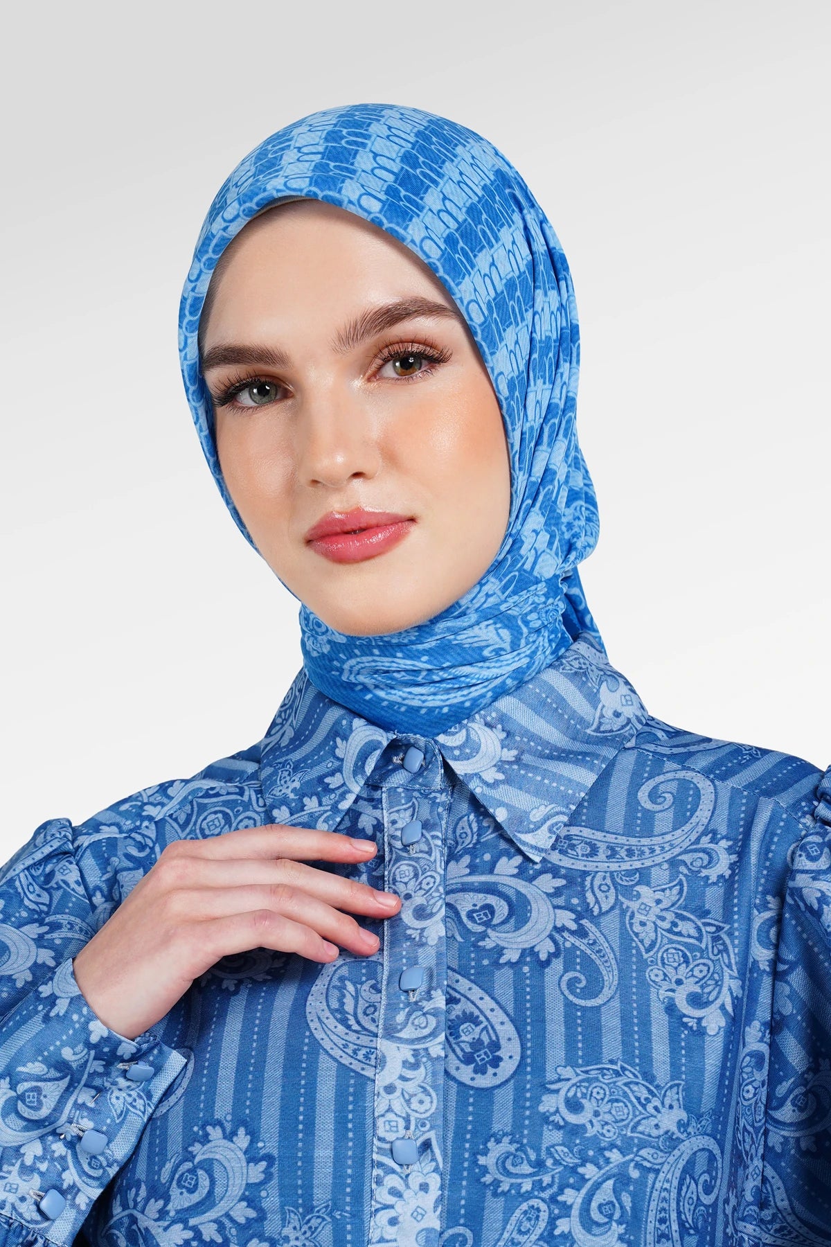 Denim Tales Scarf - Blue