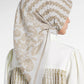 Denim Tales Scarf - Cream