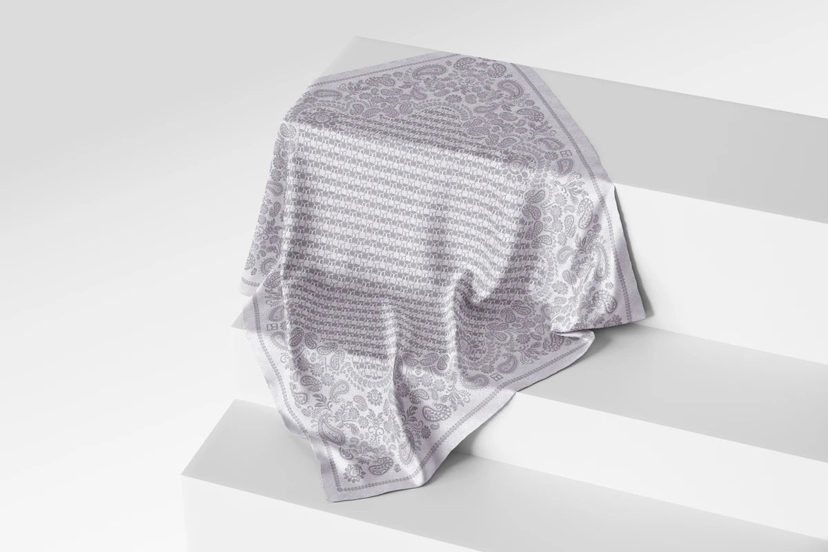 Denim Tales Scarf - Gray