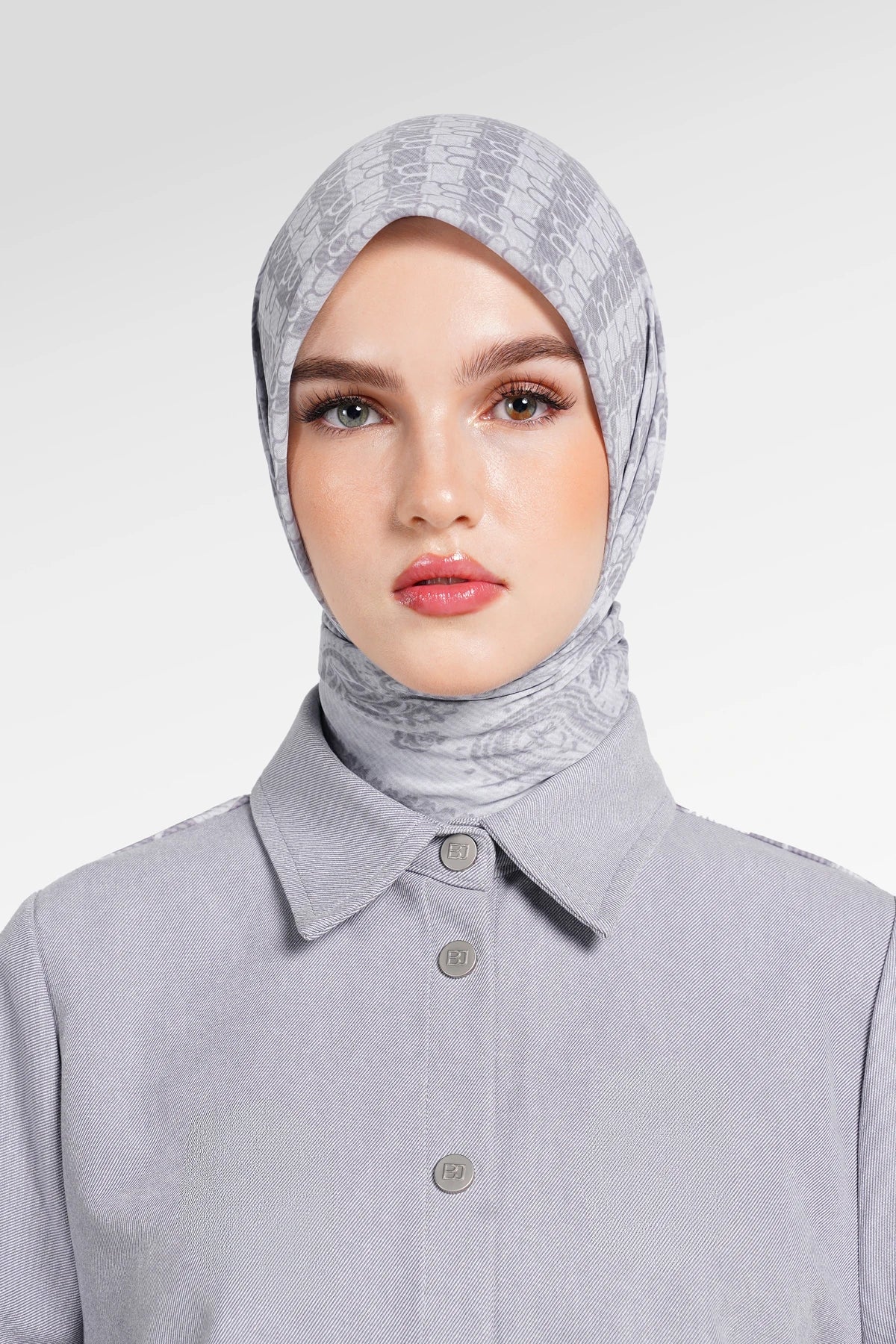 Denim Tales Scarf - Gray
