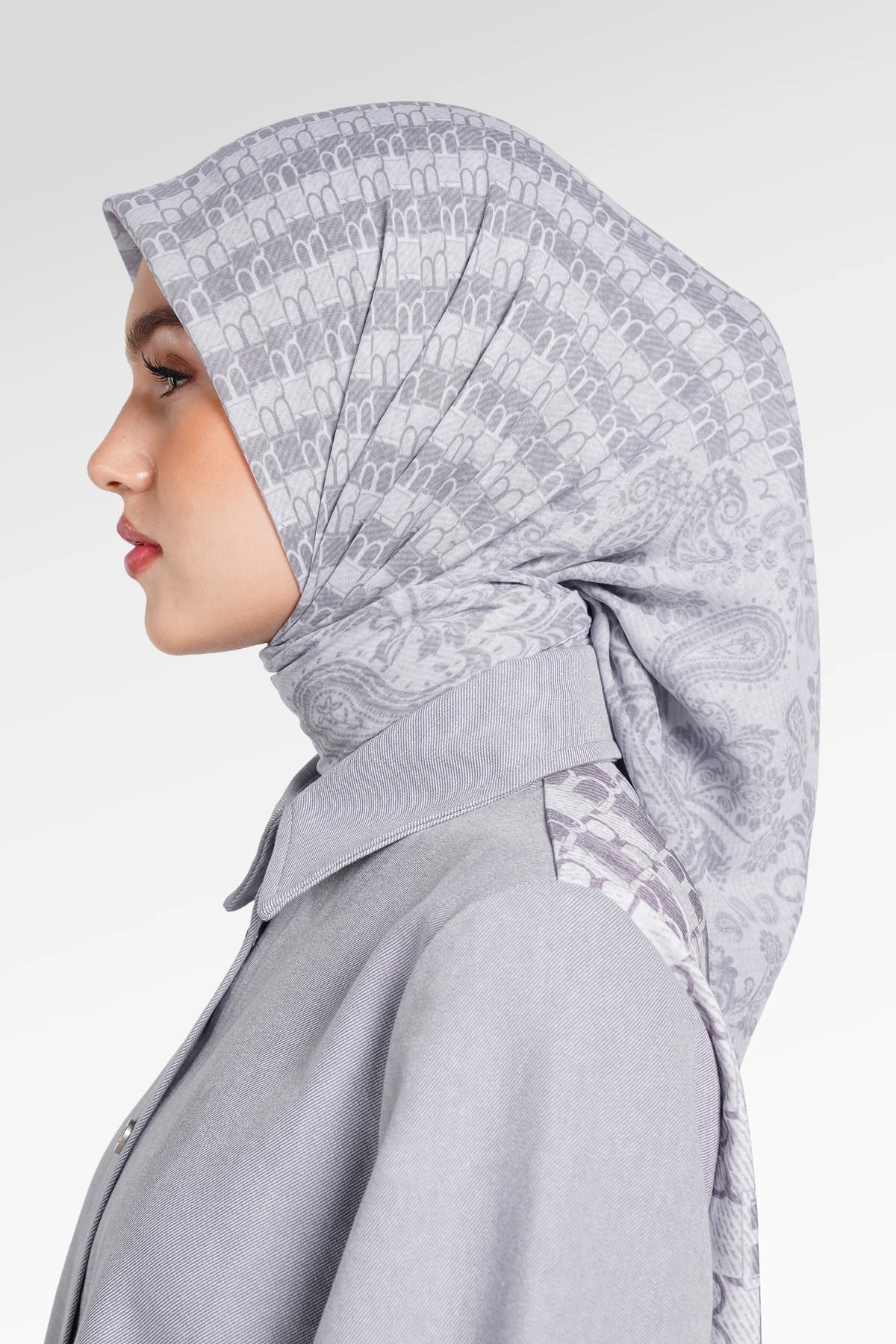 Denim Tales Scarf - Gray