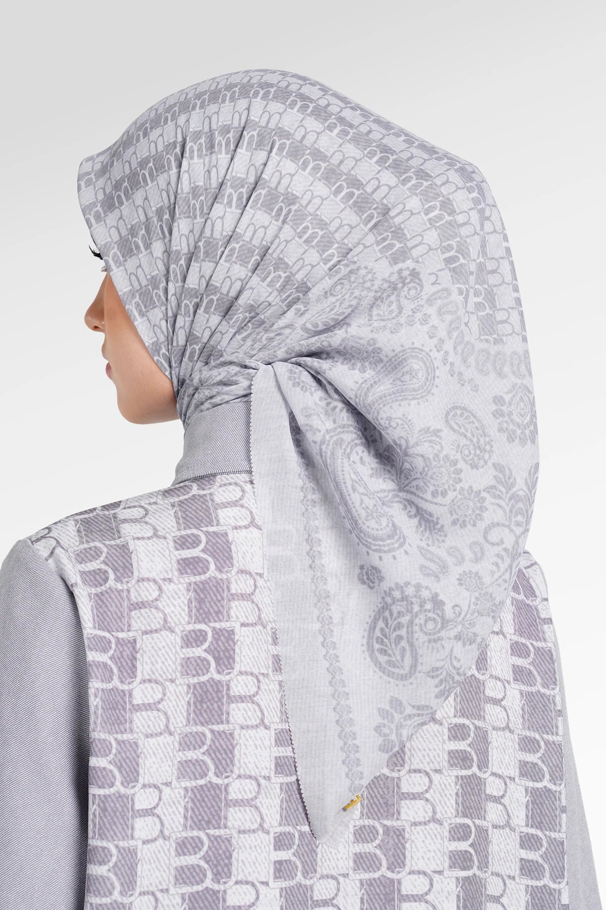 Denim Tales Scarf - Gray