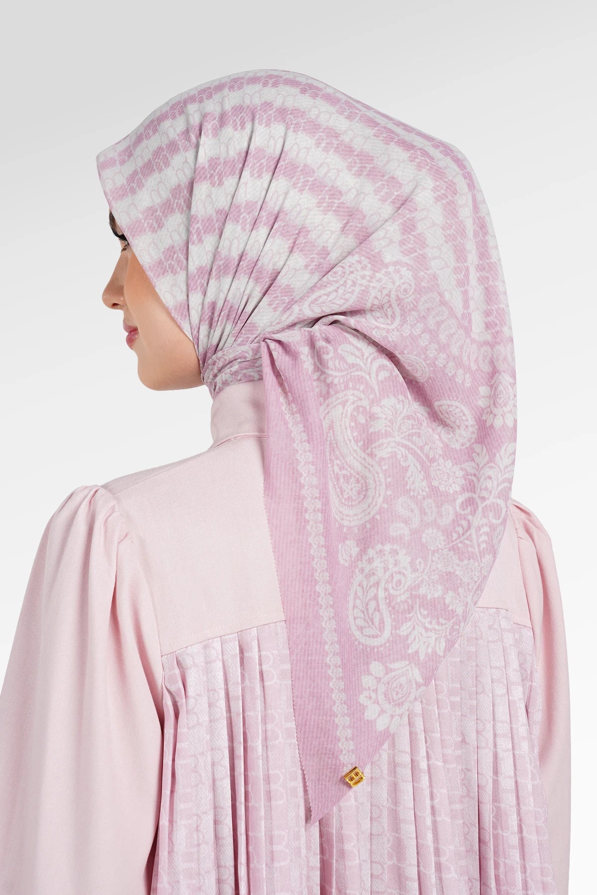 Denim Tales Scarf - Pink