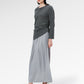Denna Gather Skirt - Ash Grey